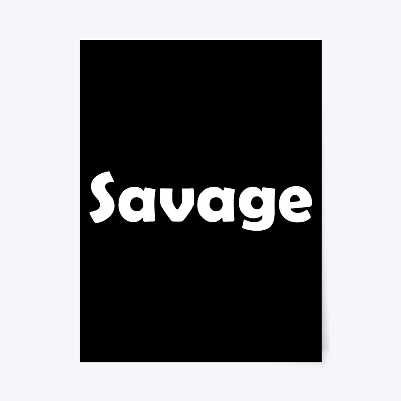 Savage Merch Logo